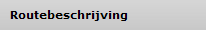 Routebeschrijving